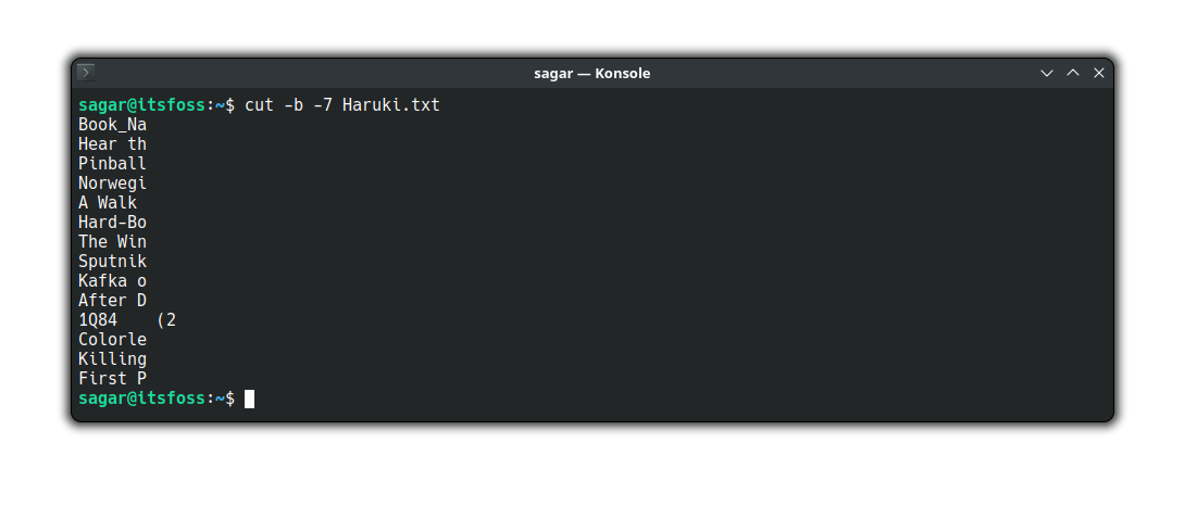 Cut Command Examples – Australian Alumni