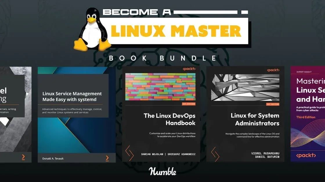 Become a Linux Master book bundle