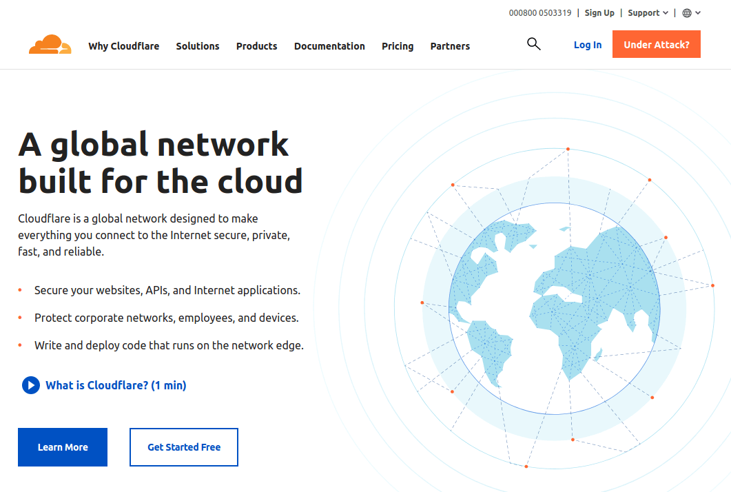 Cloudflare - Content Delivery Network